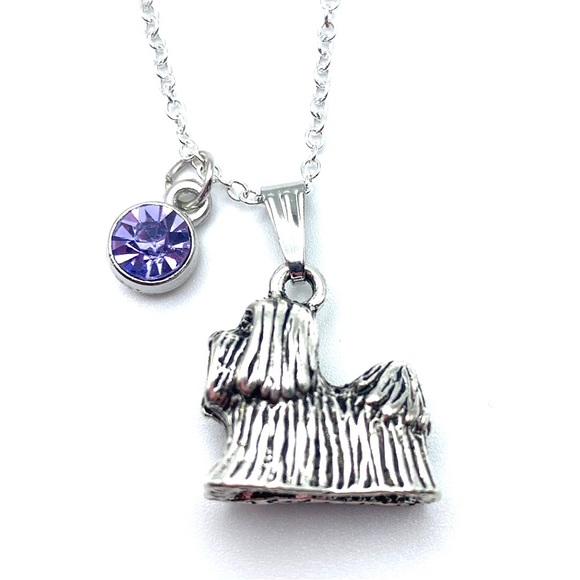 Maltese Shih Tzu Dog Necklace - Picture 7 of 9